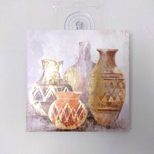 Clay Pottery Still Life 1"  8"x 8" inches